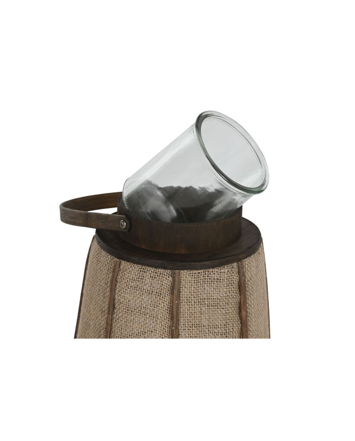 Portacandele Home ESPRIT Naturale Juta Bambù 30,5 x 30,5 x 56,5 cm Portacandele Home ESPRIT Naturale Juta Bambù 30,5 x 30,5 x 56,5 cm