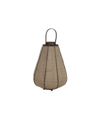 Portacandele Home ESPRIT Naturale Juta Bambù 30,5 x 30,5 x 56,5 cm Portacandele Home ESPRIT Naturale Juta Bambù 30,5 x 30,5 x 56,5 cm