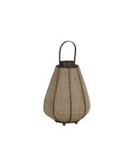 Portacandele Home ESPRIT Naturale Juta Bambù 41,5 x 41,5 x 57 cm Portacandele Home ESPRIT Naturale Juta Bambù 41,5 x 41,5 x 57 cm