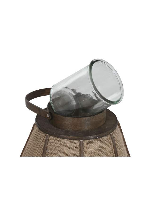 Portacandele Home ESPRIT Naturale Juta Bambù 36 x 36 x 48,5 cm Portacandele Home ESPRIT Naturale Juta Bambù 36 x 36 x 48,5 cm