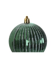 Palle di Natale Home ESPRIT Rosso Verde PVC 16 x 16 x 24 cm (2 Unità) Palle di Natale Home ESPRIT Rosso Verde PVC 16 x 16 x 24 cm (2 Unità)