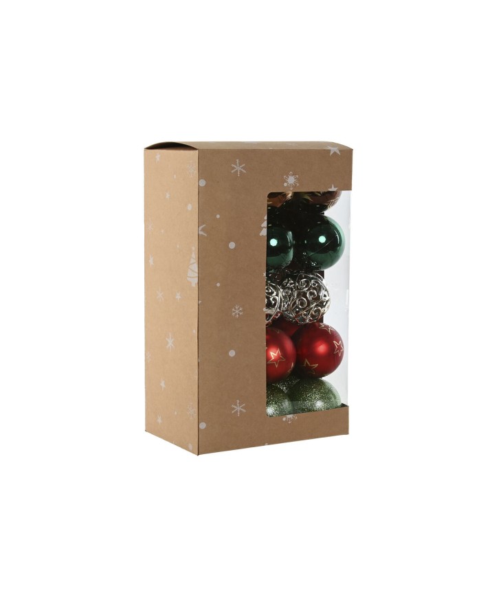 Palle di Natale Home ESPRIT Multicolore PVC 18 x 12 x 30 cm (30 Pezzi) Palle di Natale Home ESPRIT Multicolore PVC 18 x 12 x 30 cm (30 Pezzi)