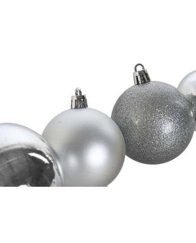 Palle di Natale Home ESPRIT Dorato PVC 20 x 13 x 26 cm (2 Unità)