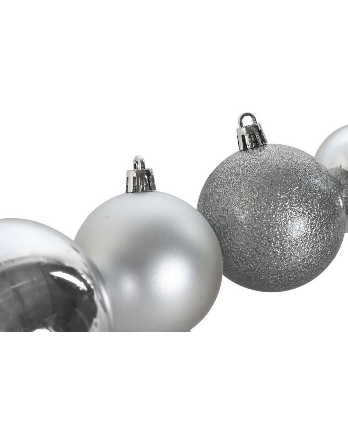 Palle di Natale Home ESPRIT Dorato PVC 20 x 13 x 26 cm (2 Unità)