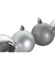 Palle di Natale Home ESPRIT Dorato PVC 20 x 13 x 26 cm (2 Unità)