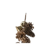 Ghirlanda di Natale Home ESPRIT Bianco Marrone Rosso Dorato 8 x 8 x 120 cm (2 Unità)