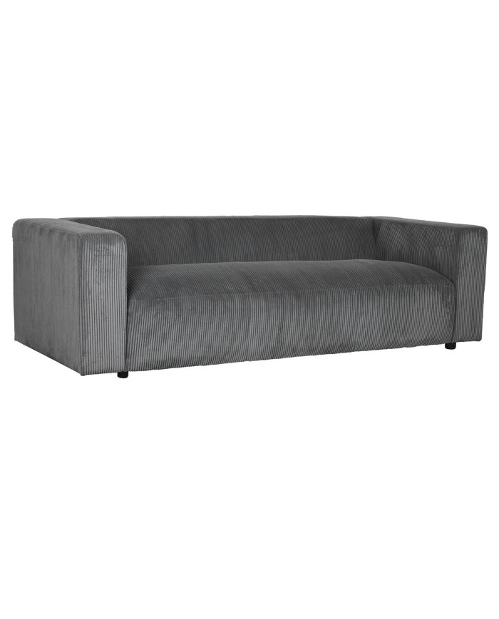 Divano Home ESPRIT Grigio chiaro Moderno 224 x 95,5 x 66,5 cm