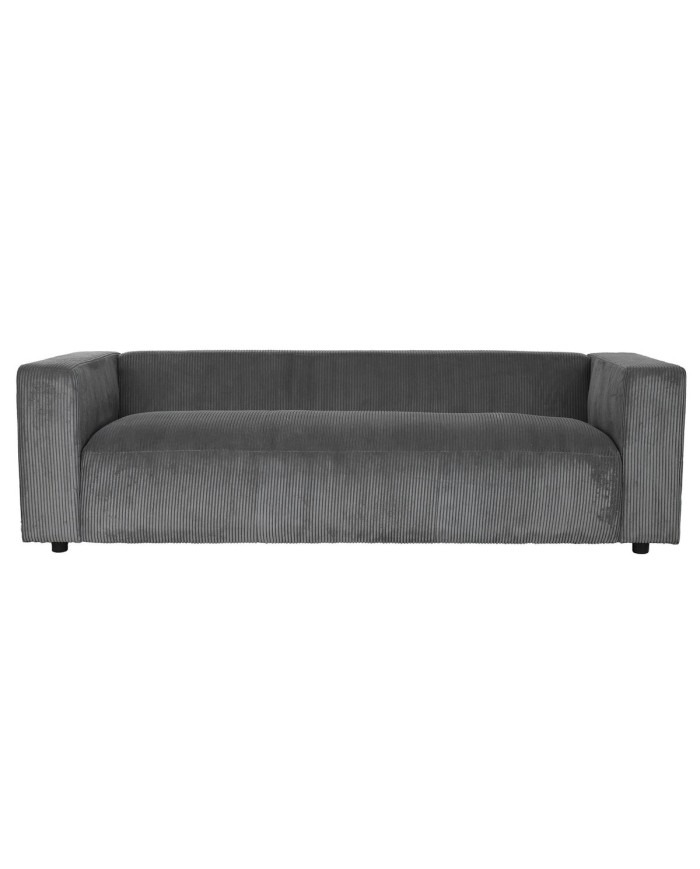 Divano Home ESPRIT Grigio chiaro Moderno 224 x 95,5 x 66,5 cm