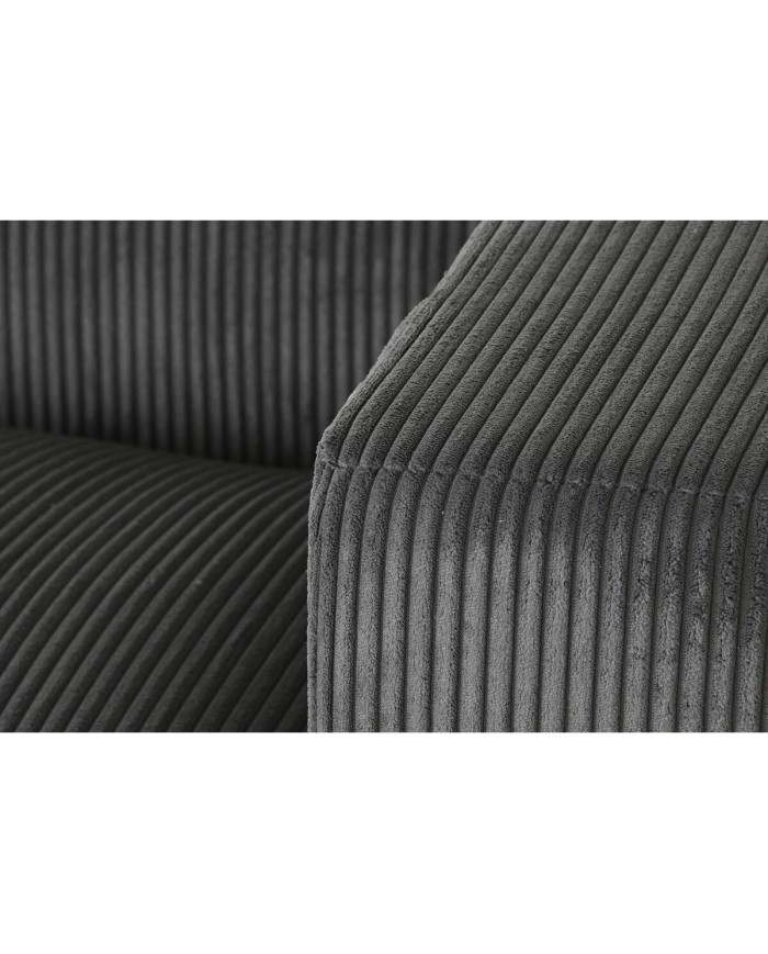 Divano Home ESPRIT Grigio chiaro Moderno 224 x 95,5 x 66,5 cm