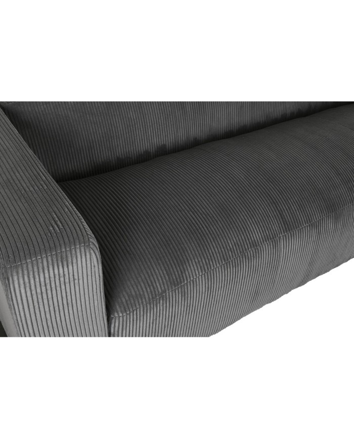 Divano Home ESPRIT Grigio chiaro Moderno 224 x 95,5 x 66,5 cm