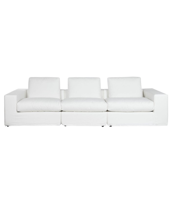 Divano Home ESPRIT Bianco Moderno 286 x 95,5 x 57 cm