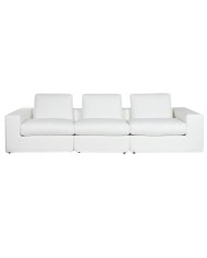 Divano Home ESPRIT Bianco Moderno 286 x 95,5 x 57 cm