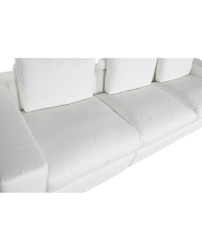 Divano Home ESPRIT Bianco Moderno 286 x 95,5 x 57 cm