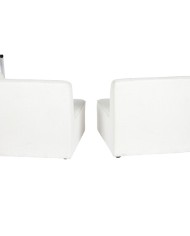 Divano Home ESPRIT Bianco Moderno 299 x 107 x 73 cm