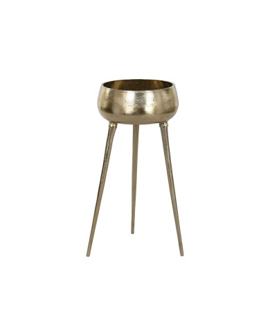 Vaso Home ESPRIT Dorato Alluminio Moderno 46 X 46 X 100 cm Vaso Home ESPRIT Dorato Alluminio Moderno 46 X 46 X 100 cm