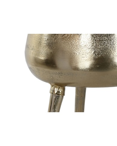 Vaso Home ESPRIT Dorato Alluminio Moderno 46 X 46 X 100 cm Vaso Home ESPRIT Dorato Alluminio Moderno 46 X 46 X 100 cm