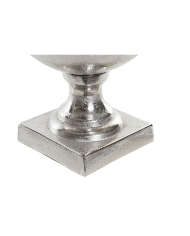 Vaso Home ESPRIT Argentato Alluminio Moderno Calice 24 x 24 x 49 cm Vaso Home ESPRIT Argentato Alluminio Moderno Calice 24 x 24 x 49 cm