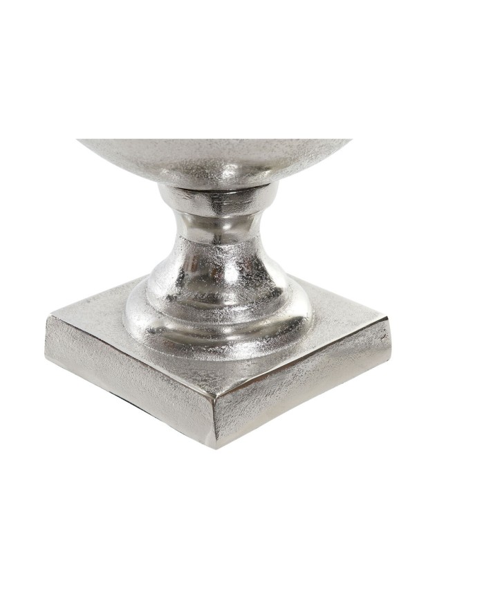 Vaso Home ESPRIT Argentato Alluminio Moderno Calice 24 x 24 x 49 cm Vaso Home ESPRIT Argentato Alluminio Moderno Calice 24 x 24 x 49 cm