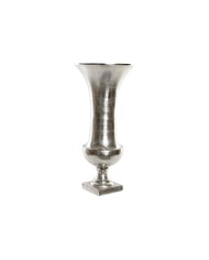 Vaso Home ESPRIT Bianco Gres Moderno 14,5 x 14,5 x 24 cm Vaso Home ESPRIT Bianco Gres Moderno 14,5 x 14,5 x 24 cm