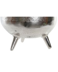 Centrotavola Home ESPRIT Argentato Alluminio Moderno 21 x 21 x 25 cm Centrotavola Home ESPRIT Argentato Alluminio Moderno 21 x 21 x 25 cm