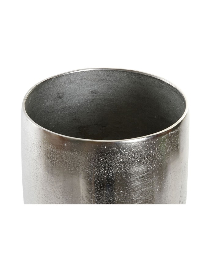 Centrotavola Home ESPRIT Argentato Alluminio Moderno 21 x 21 x 25 cm Centrotavola Home ESPRIT Argentato Alluminio Moderno 21 x 21 x 25 cm