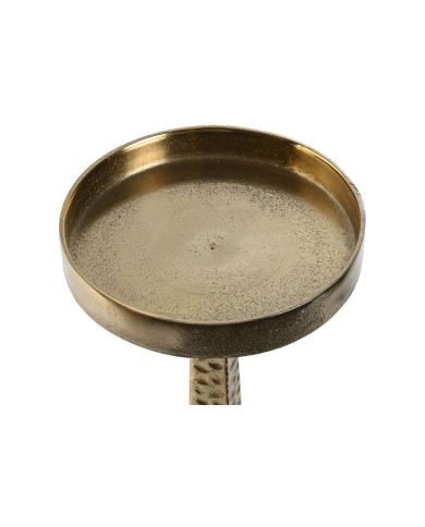 Portacandele Home ESPRIT Dorato Alluminio 18,5 X 18,5 X 64,5 cm