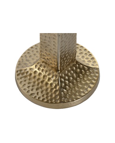 Portacandele Home ESPRIT Dorato Alluminio 18,5 X 18,5 X 85,5 cm