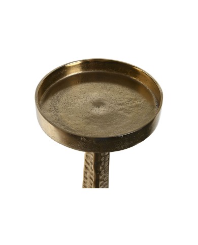 Portacandele Home ESPRIT Dorato Alluminio 18,5 X 18,5 X 85,5 cm