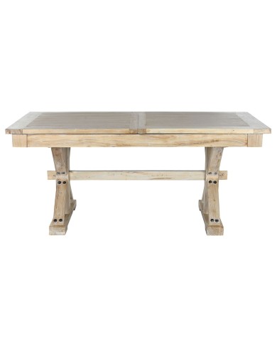 Tavolo da Pranzo Home ESPRIT Naturale Legno Riciclato Legno di olmo 180 x 90 x 76 cm