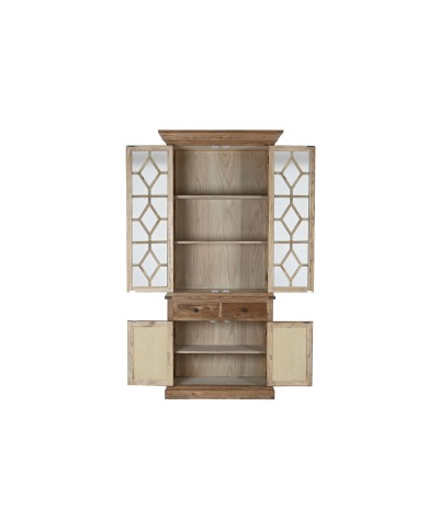 Stand Espositore Home ESPRIT Naturale Legno Riciclato Legno di olmo 100 X 45 X 220 cm