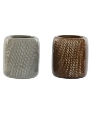 Dispenser di Sapone Home ESPRIT Bianco Grigio Naturale Resina Polietilene 7,5 x 7,5 x 18,5 cm (2 Unità) Dispenser di Sapone Home ESPRIT Bianco Grigio Naturale Resina Polietilene 7,5 x 7,5 x 18,5 cm (2 Unità)