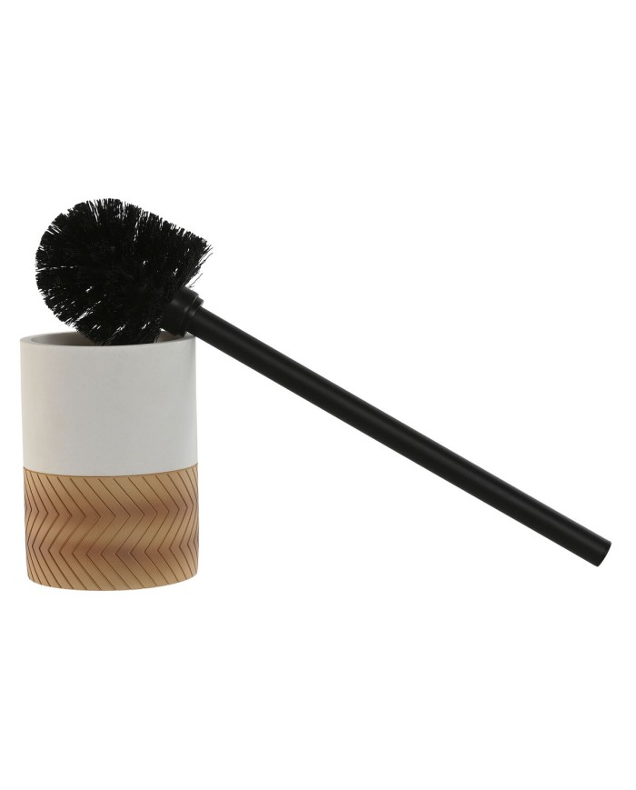 Scopino per il Bagno Home ESPRIT Bianco Grigio Naturale Resina 9,5 x 9,5 x 37 cm (2 Unità) Scopino per il Bagno Home ESPRIT Bianco Grigio Naturale Resina 9,5 x 9,5 x 37 cm (2 Unità)