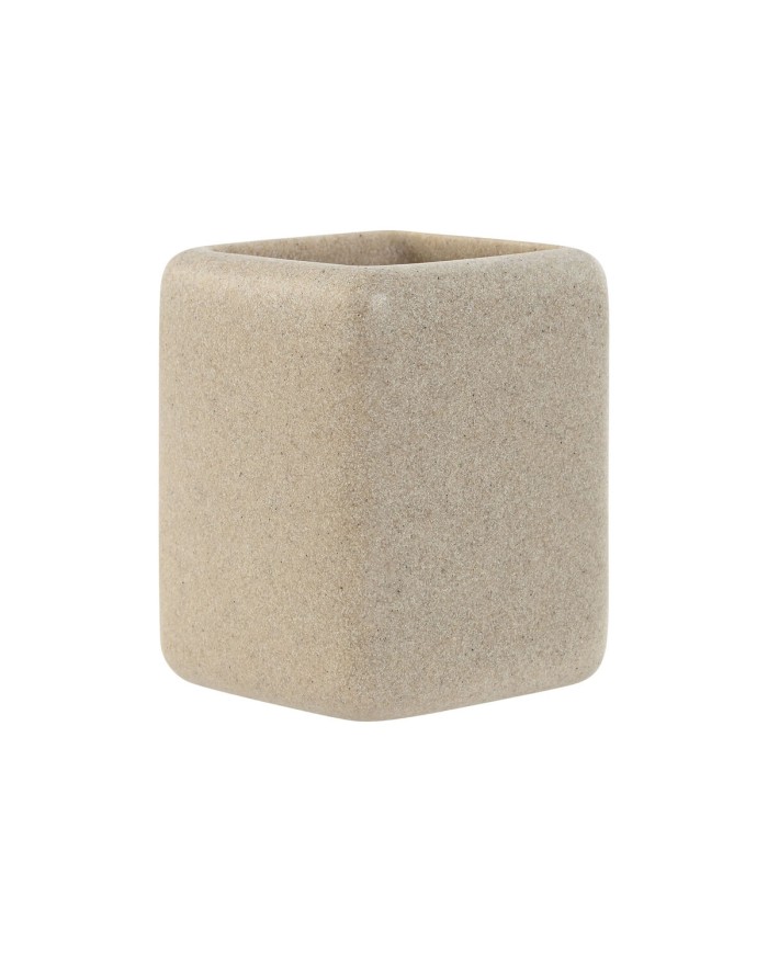 Bicchiere Home ESPRIT Crema Resina 8 x 8 x 10 cm Bicchiere Home ESPRIT Crema Resina 8 x 8 x 10 cm