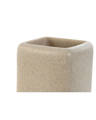 Bicchiere Home ESPRIT Crema Resina 8 x 8 x 10 cm Bicchiere Home ESPRIT Crema Resina 8 x 8 x 10 cm