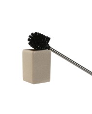 Scopino per il Bagno Home ESPRIT Crema Argentato Resina Polietilene 9,5 X 9,5 X 36,5 CM Scopino per il Bagno Home ESPRIT Crema Argentato Resina Polietilene 9,5 X 9,5 X 36,5 CM