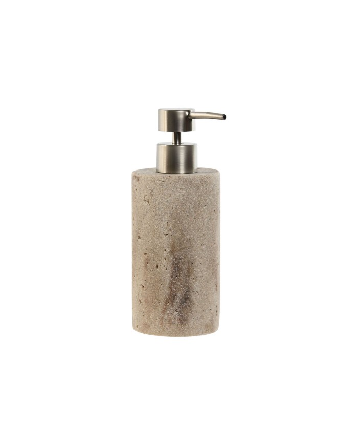 Dispenser di Sapone Home ESPRIT Crema Argentato Resina Polietilene Marmo 7 x 7 x 17,5 cm Dispenser di Sapone Home ESPRIT Crema Argentato Resina Polietilene Marmo 7 x 7 x 17,5 cm