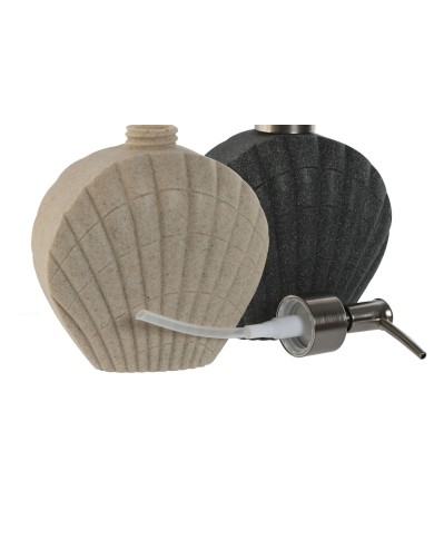 Dispenser di Sapone Home ESPRIT Grigio Crema Resina Polietilene 12 X 6 X 16,5 cm (2 Unità) Dispenser di Sapone Home ESPRIT Grigio Crema Resina Polietilene 12 X 6 X 16,5 cm (2 Unità)