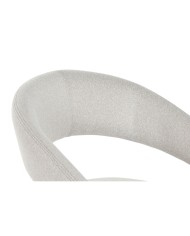 Sedia da Sala da Pranzo Home ESPRIT Beige Poliestere Metallo 57,5 X 60 X 81 cm Sedia da Sala da Pranzo Home ESPRIT Beige Poliestere Metallo 57,5 X 60 X 81 cm