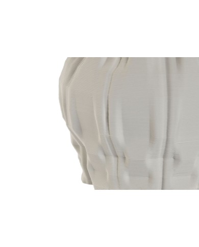 Vaso Home ESPRIT Bianco Gres Moderno 14,5 x 14,5 x 24 cm Vaso Home ESPRIT Bianco Gres Moderno 14,5 x 14,5 x 24 cm