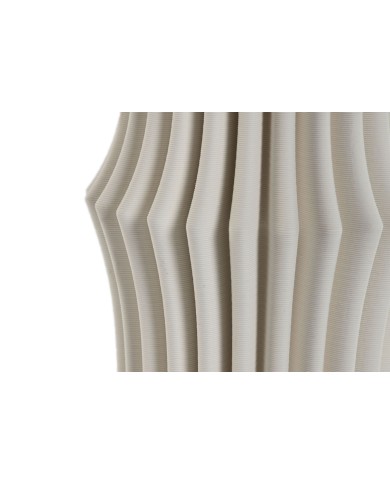 Vaso Home ESPRIT Bianco Gres Moderno 15 x 15 x 22,5 cm Vaso Home ESPRIT Bianco Gres Moderno 15 x 15 x 22,5 cm