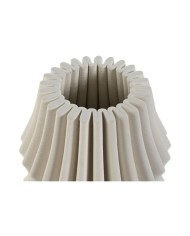 Vaso Home ESPRIT Bianco Gres Moderno 15 x 15 x 22,5 cm Vaso Home ESPRIT Bianco Gres Moderno 15 x 15 x 22,5 cm