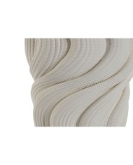 Vaso Home ESPRIT Bianco Gres Moderno 14 x 14 x 19 cm Vaso Home ESPRIT Bianco Gres Moderno 14 x 14 x 19 cm