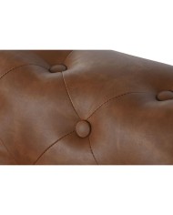 Divano a 3 Piazze Home ESPRIT Marrone Naturale Vintage 218 X 78 X 70 cm Divano a 3 Piazze Home ESPRIT Marrone Naturale Vintage 218 X 78 X 70 cm