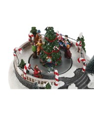 Decorazione Natalizia Home ESPRIT Multicolore Musicale 25 X 24 X 18 cm