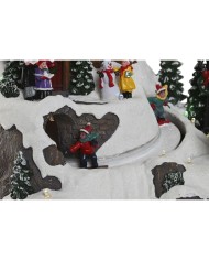 Decorazione Natalizia Home ESPRIT Multicolore Musicale 24 X 23,5 X 25 cm Decorazione Natalizia Home ESPRIT Multicolore Musicale 24 X 23,5 X 25 cm