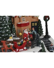 Decorazione Natalizia Home ESPRIT Multicolore Musicale 32 X 18,5 X 19 cm