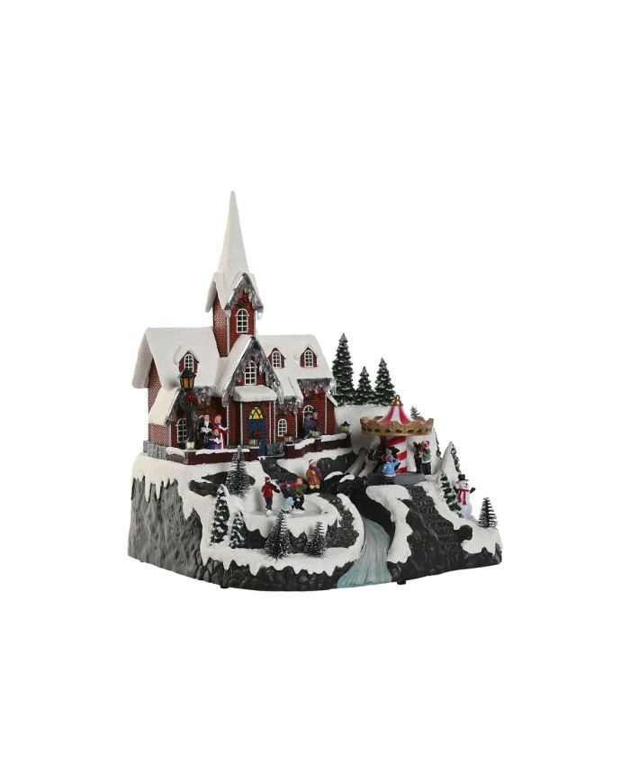 Decorazione Natalizia Home ESPRIT Multicolore Musicale 33 X 31 X 38 cm Decorazione Natalizia Home ESPRIT Multicolore Musicale 33 X 31 X 38 cm