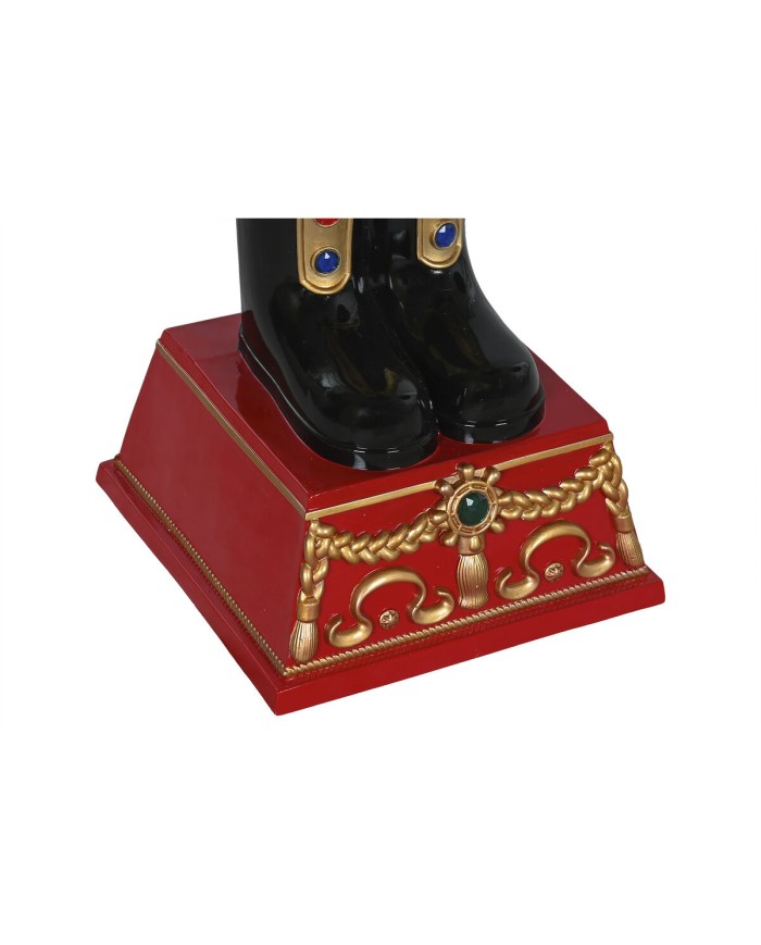 Decorazione Natalizia Home ESPRIT Multicolore Musicale Schiaccianoci 38 X 45 X 122 cm Decorazione Natalizia Home ESPRIT Multicolore Musicale Schiaccianoci 38 X 45 X 122 cm