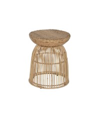 Tavolo aggiuntivo Home ESPRIT Naturale 80 x 80 x 75 cm