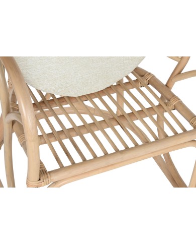 Sedia da Sala da Pranzo Home ESPRIT Naturale Rattan 63 x 68 x 81 cm Sedia da Sala da Pranzo Home ESPRIT Naturale Rattan 63 x 68 x 81 cm